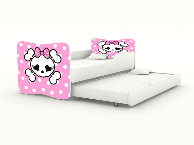 Becks posteľ s výsuvným lôžkom Monster